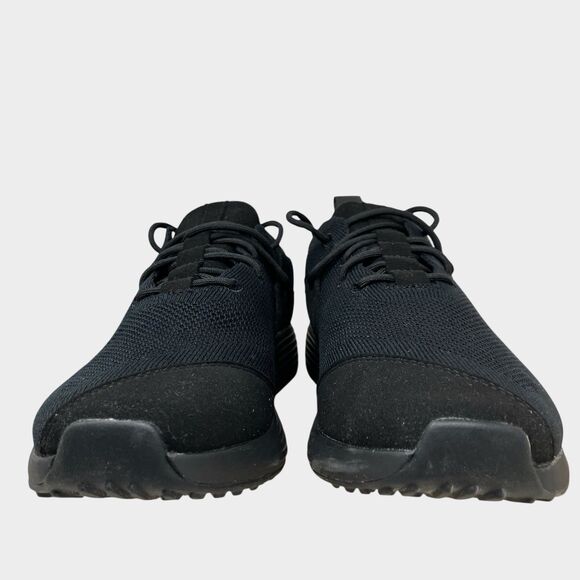 Lane Eight Mens 9.5 Black Vegan Trainer AD 2M Athletic Running Sneakers AE2002 - Picture 2 of 11